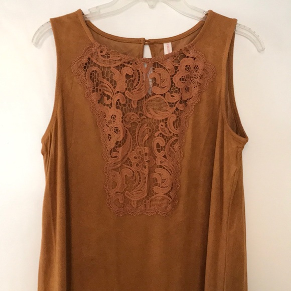 Suede Dress - Picture 2 of 6